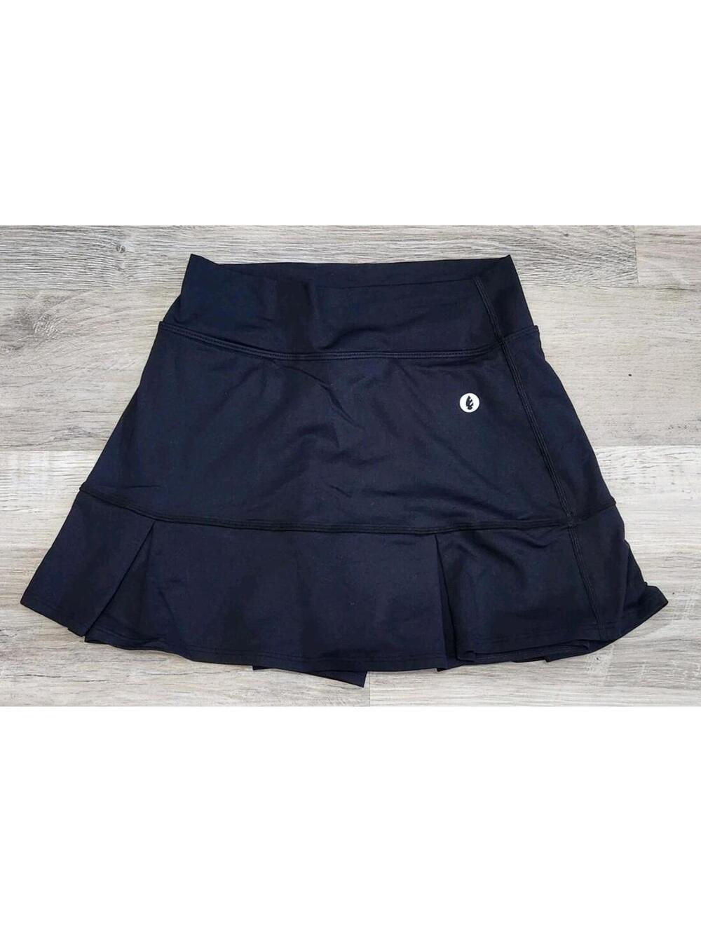 Dona Jo Skort Black 14" Pickleball Tennis Xs 0-2